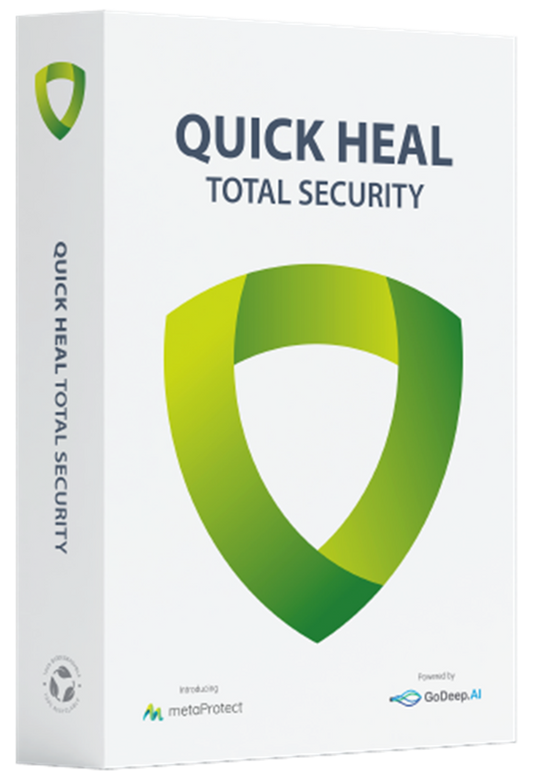 Quick Heal Total Security 1 PC 1 Year email delivery